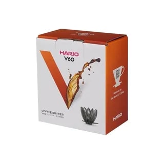Hario - Suiren - Plastikowy dripper - Czarny