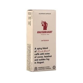 Kapsułki do Nespresso Hausbrandt Intenso 10 Sztuk