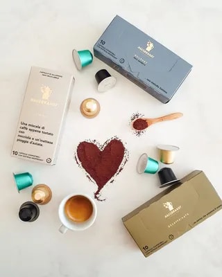 Kapsułki do Nespresso Hausbrandt Intenso 10 Sztuk