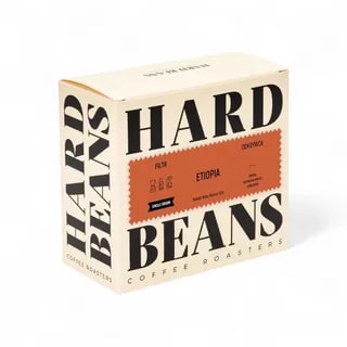 Hard Beans - Etiopia Kebede Wako Natural OCR Filter - Kawa Ziarnista 250 g