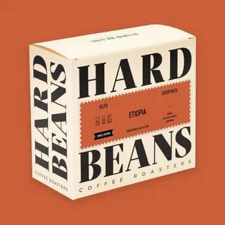 Hard Beans - Etiopia Kebede Wako Natural OCR Filter - Kawa Ziarnista 250 g