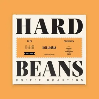 Hard Beans - Kolumbia Caturra The Journey Filter - Kawa Ziarnista 250 g