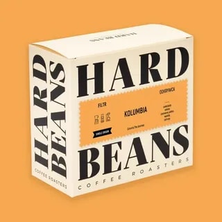 Hard Beans - Kolumbia Caturra The Journey Filter - Kawa Ziarnista 250 g