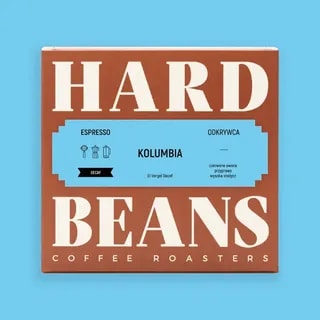 Hard Beans - Kolumbia El Vergel Decaf Espresso - Kawa bezkofeinowa 250g