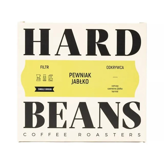 Opakowanie kawy Hard Beans Pełniak Jabłko zawiera ziarna o wyjątkowym smaku, w którym wyczuwalne są nuty cytrusów, czerwonego jabłka i karmelu. Idealny wybór dla miłośników kawy filtrowanej, którzy cenią sobie unikalne doznania smakowe i wysoką jakość produktów.