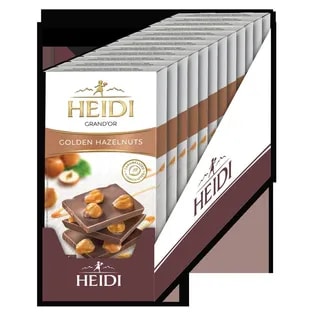 Czekolada Mleczna HEIDI MILK HAZELNUTS 100g