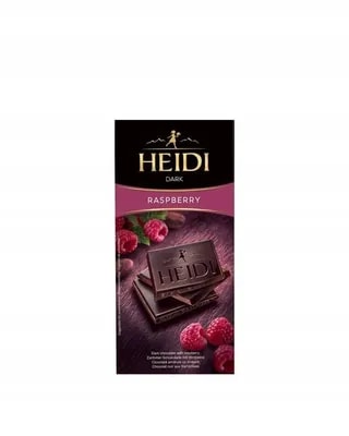 Czekolada Gorzka HEIDI DARK RASPBERRY 80G