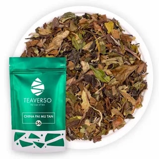 Herbata Biała Teaverso China Pai Mu Tan 50g