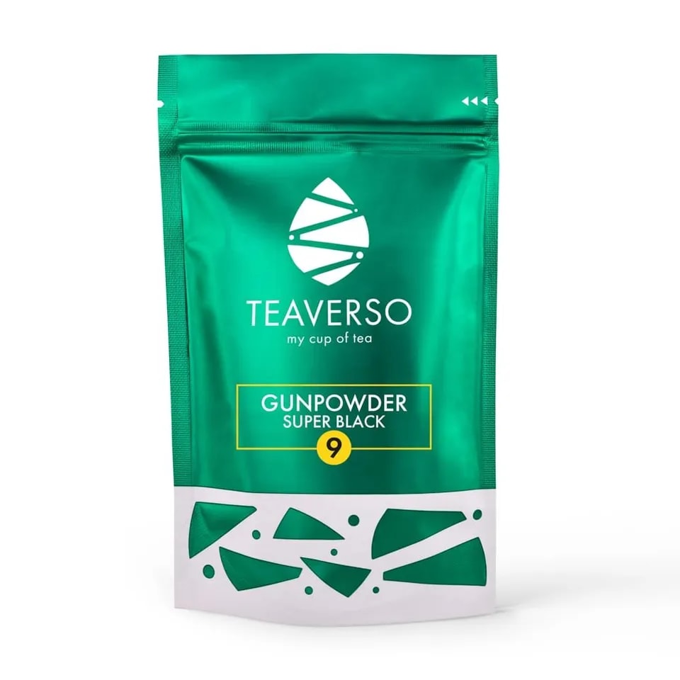 Herbata Czarna Teaverso Gunpowder Super Black 100g