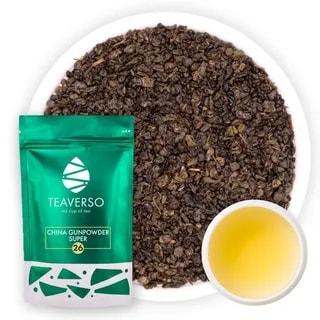 Herbata Zielona Teaverso China Gunpowder Super 100g