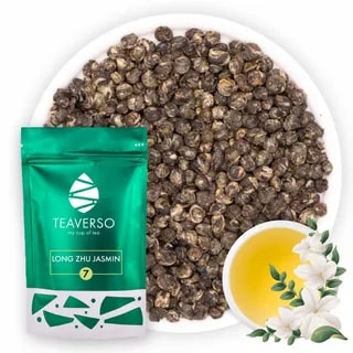 Herbata Zielona Teaverso Long Zhu Jasmin 100g