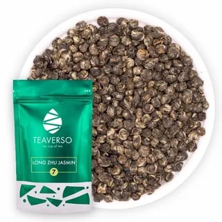 Herbata Zielona Teaverso Long Zhu Jasmin 100g