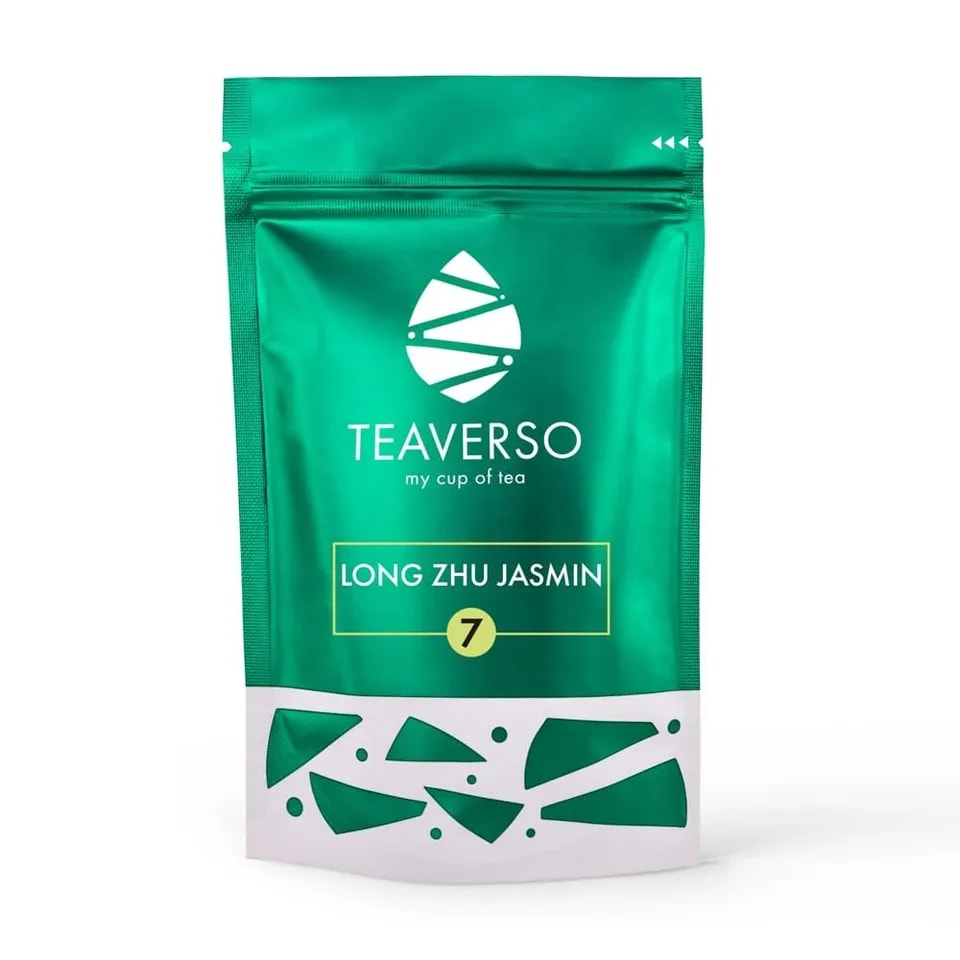 Herbata Zielona Teaverso Long Zhu Jasmin 100g