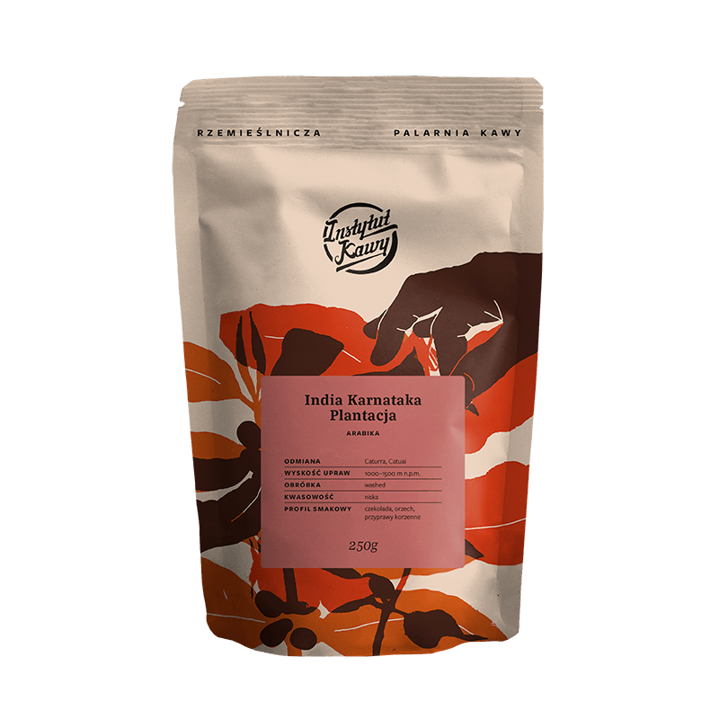 Instytut Kawy - INDIA KARNATAKA PLANTACJA Espresso 250g