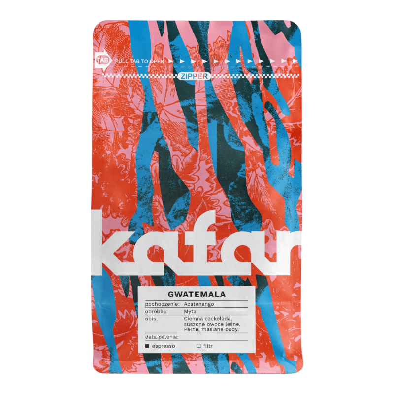 Kafar Gwatemala Acatenango Espresso 250g
