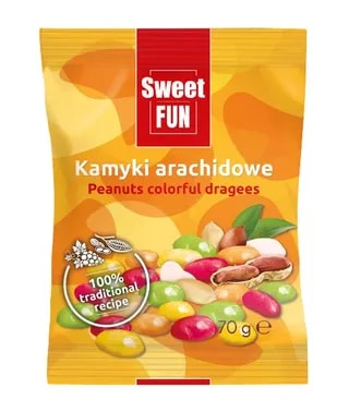 Eurohansa - Kamyki Arachidowe Kolorowe - 70g