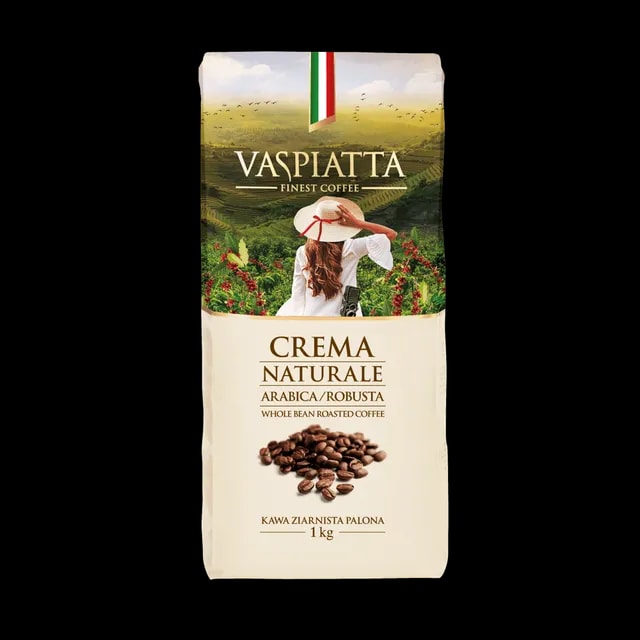 Kawa Ziarnista Vaspiatta Crema Naturale 1kg