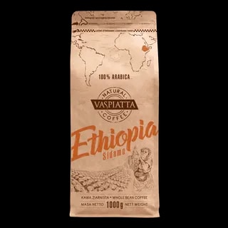 Kawa Ziarnista Vaspiatta Natural Ethiopia 1kg