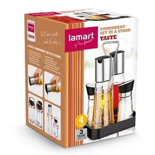 Lamart - Komplet naczyń do przypraw TASTE LT7019 - 4 sztuki