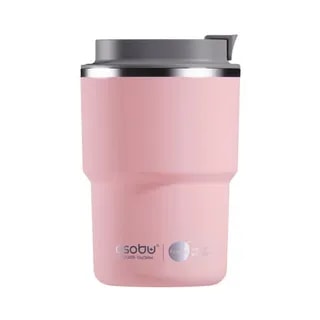 Asobu - Pick Me Up Różowy - Kubek termiczny 380 ml