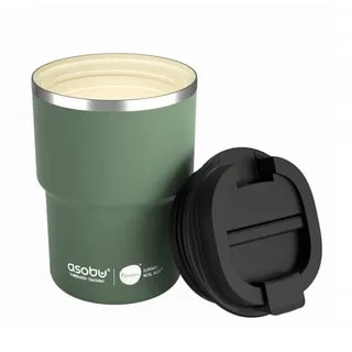Asobu - Pick Me Up Zielony - Kubek termiczny 380 ml