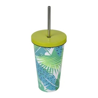 Kubek Termiczny Ze Słomką Casno Gloomy 510 ml Monstera