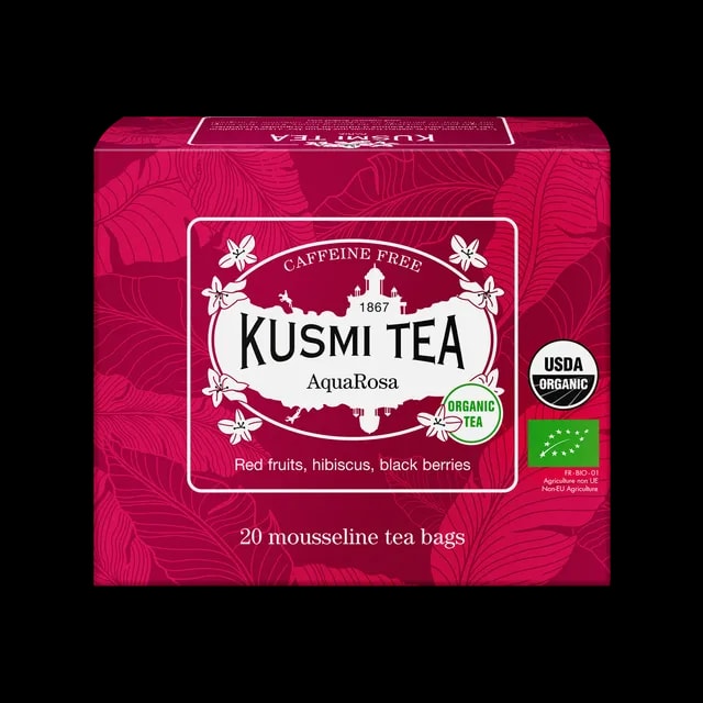 Kusmi Tea - AquaRosa Bio - Herbata 20 Saszetek