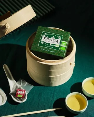 Kusmi Tea - Chinese Green Tea Bio - Herbata 20 Saszetek