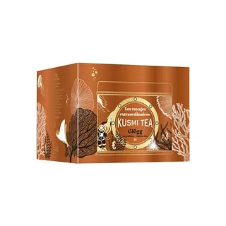 Kusmi Tea Glögg Bio 2025 Świąteczna Infuzja Bez Kofeiny w Puszce 125 g
