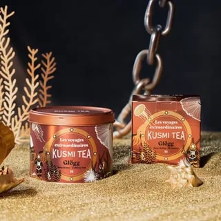 Kusmi Tea Glögg Bio 2025 Świąteczna Infuzja Bez Kofeiny 20 szt