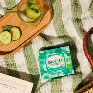 Kusmi Tea - Green Mint Cucumber Bio - 20 Saszetek