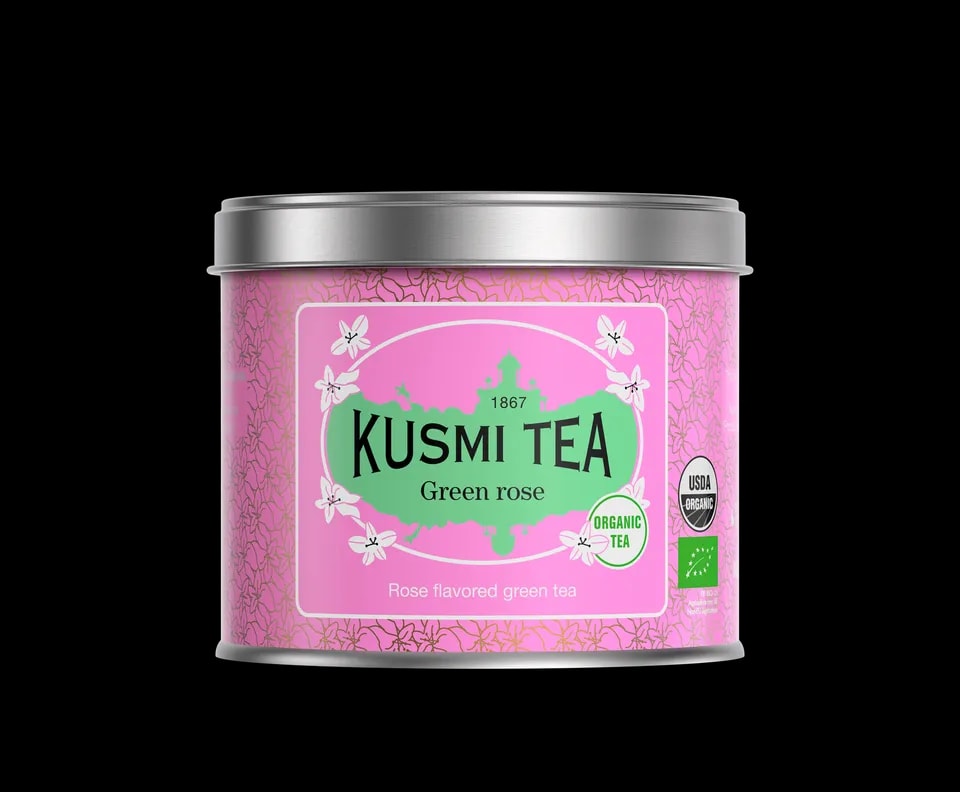 Kusmi Tea - Green Rose Bio - Herbata Sypana 100g