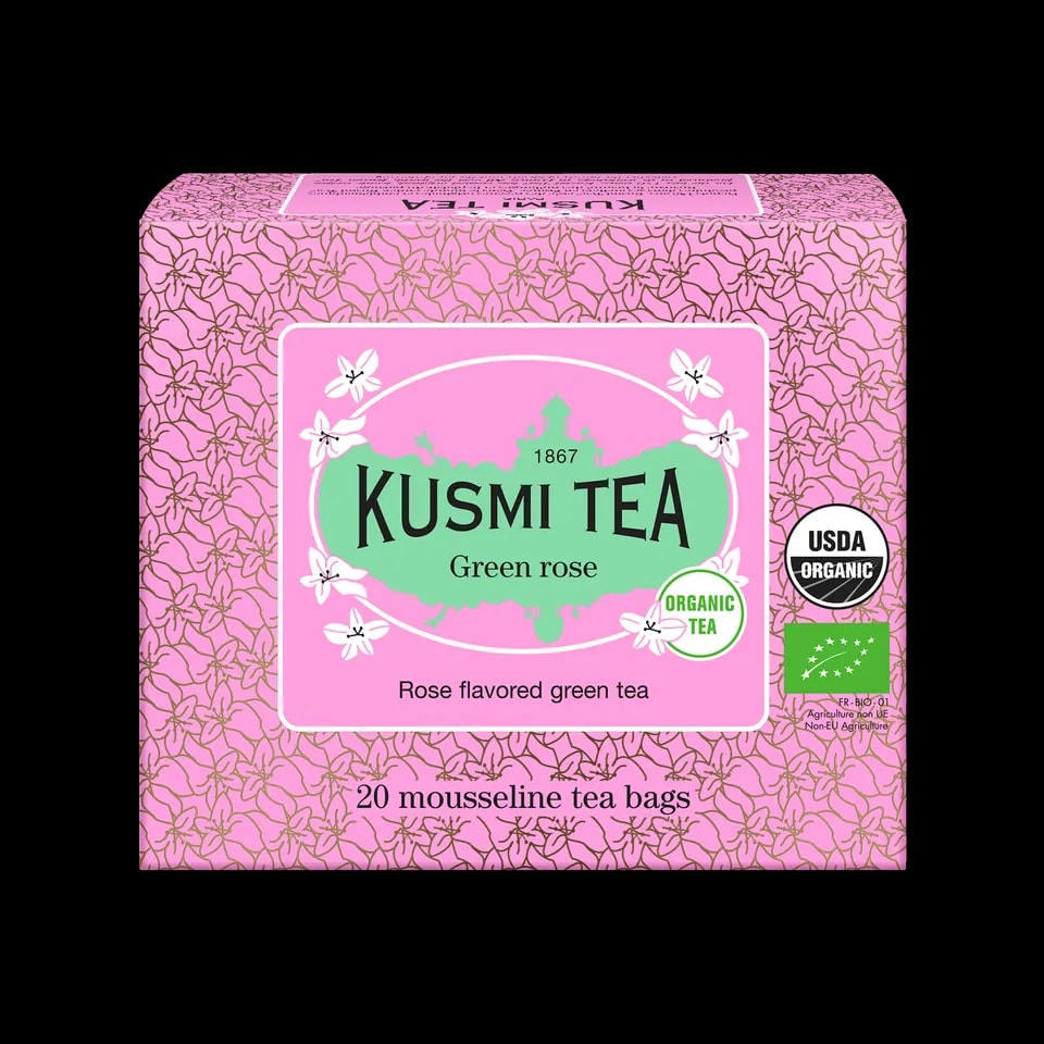 Kusmi Tea - Green Rose Bio - Herbata 20 Saszetek