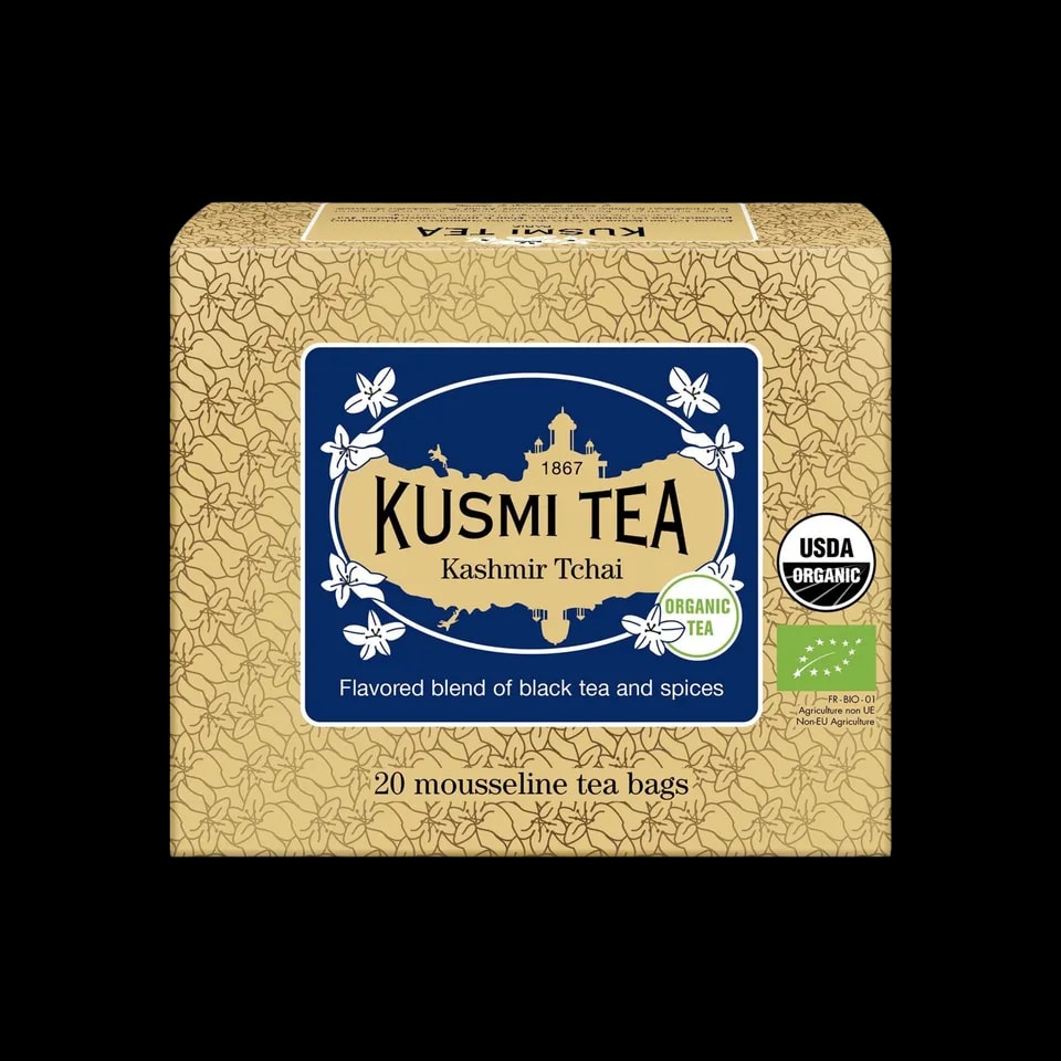 Kusmi Tea - Kashmir Tchai Bio - Herbata 20 Saszetek