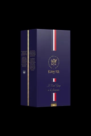 Kusmi Tea - L’Earl Grey à la française - Herbata 24 Saszetki