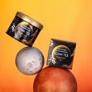 Kusmi Tea Tsarevna Bio 2025 Świąteczna Czarna Herbata z Przyprawami 20 szt