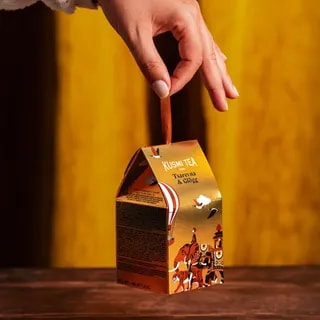 Kusmi Tea Zestaw 2 Mini Puszek Tsarevna i Glögg Bio Noël 2025