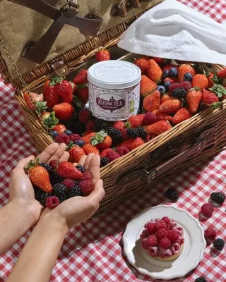 Kusmi Tea - White Berries Bio - Herbata Sypana 100g