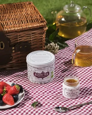 Kusmi Tea - White Berries Bio - Herbata Sypana 100g