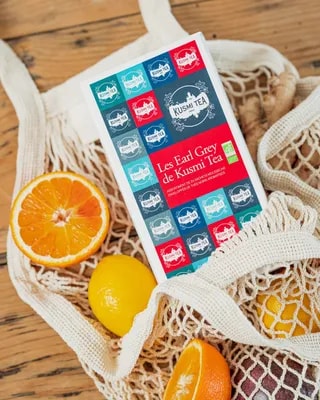 Kusmi Tea - Zestaw Earl Grey w Kopertach - 24 Saszetki