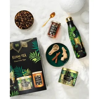 Kusmi Tea Tchaï of the Tiger Bio Zestaw z Czarną Herbatą i Przyprawami