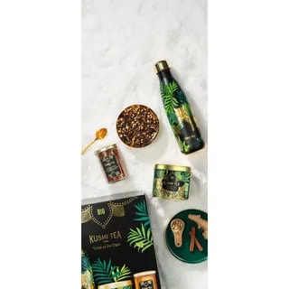 Kusmi Tea Tchaï of the Tiger Bio Zestaw z Czarną Herbatą i Przyprawami