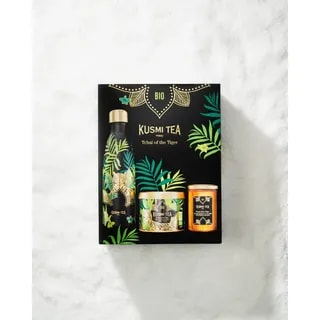 Kusmi Tea Tchaï of the Tiger Bio Zestaw z Czarną Herbatą i Przyprawami