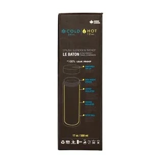 Asobu - Le Baton Niebieski / Żółty - Butelka termiczna 500ml