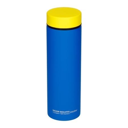 Asobu - Le Baton Niebieski / Żółty - Butelka termiczna 500ml