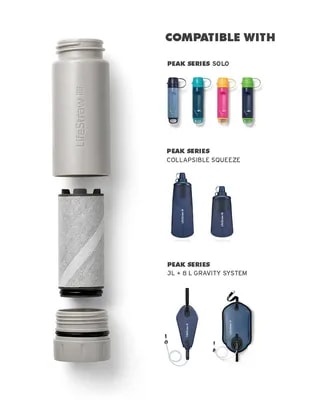LifeStraw Peak Series Adapter z Filtrem Węglowym Do Serii Peak