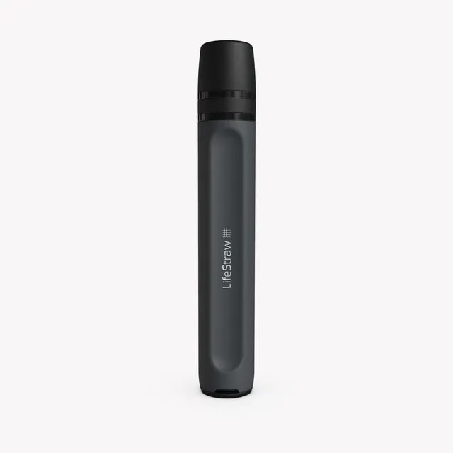 LifeStraw Peak Personal Ultralekki Przenośny Membranowy Filtr Słomkowy Do Wody Dark Gray