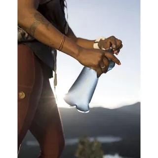 LifeStraw Peak Series Składana Butelka Wyciskana 650 ml z Filtrem Mount Blue