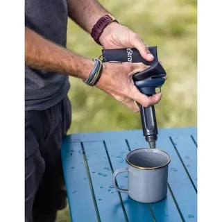 LifeStraw Peak Series Składana Butelka Wyciskana 1 L z Filtrem Mountain Blue