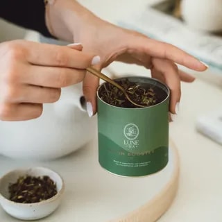 Lune Tea - Herbata Ziołowa Liściasta - Brain Booster 45 g